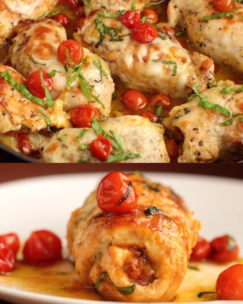 Chicken Pesto Roll-Ups