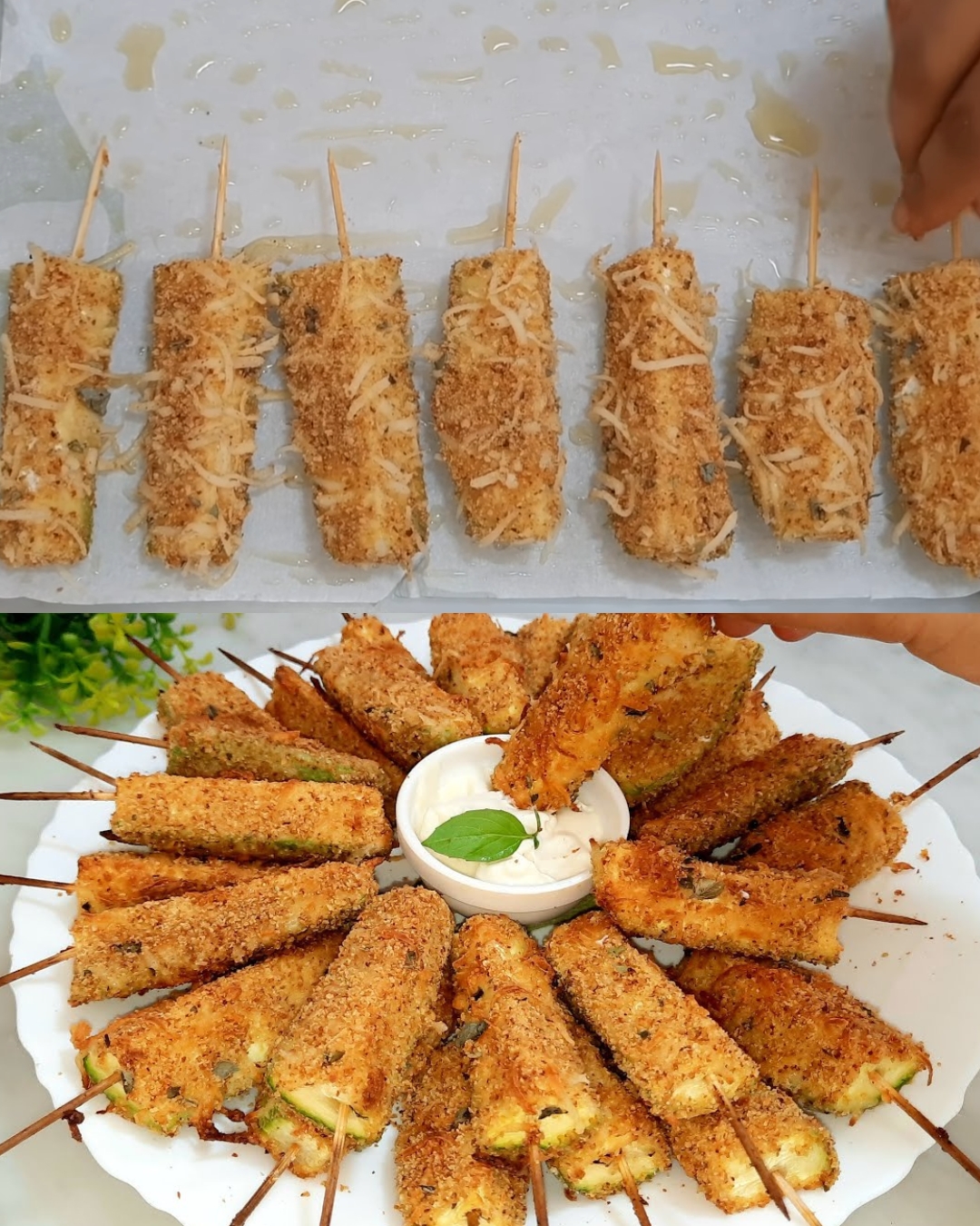 Baked Zucchini Delight