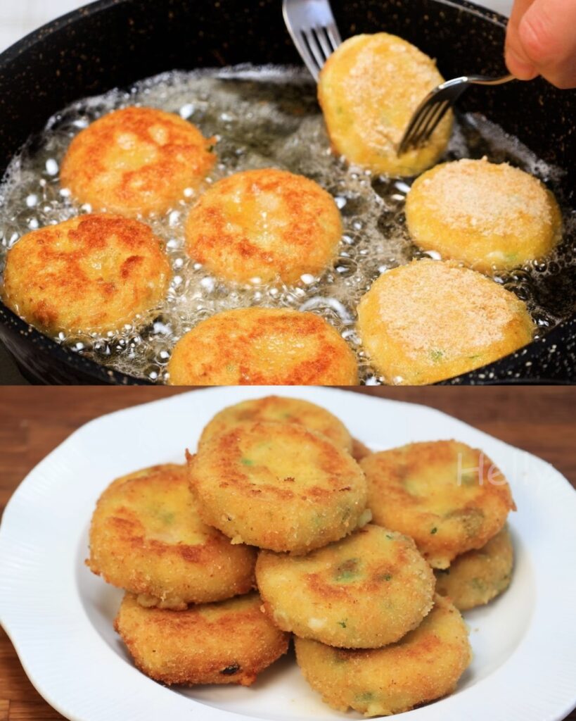 Delicious Weekend Potato Tuna Patties finished dish