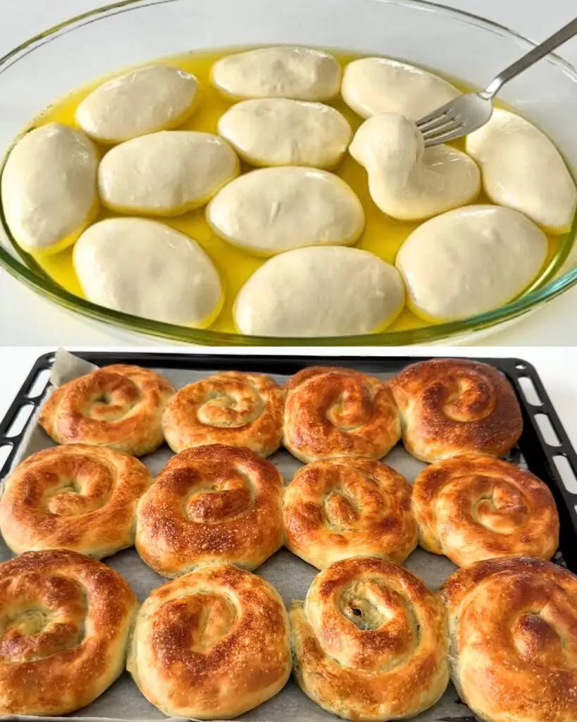 Savory Spinach and Onion Filled Bread