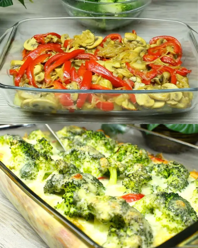 Baked Broccoli and Vegetable Casserole