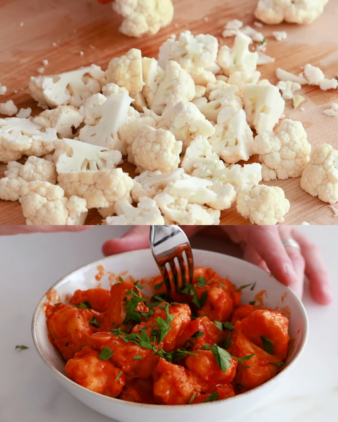 Air Fryer Cauliflower Wings