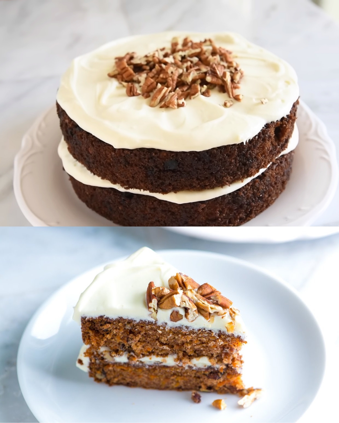 Incredibly Moist Carrot Cake Recipe - Homemade Carrot Cake