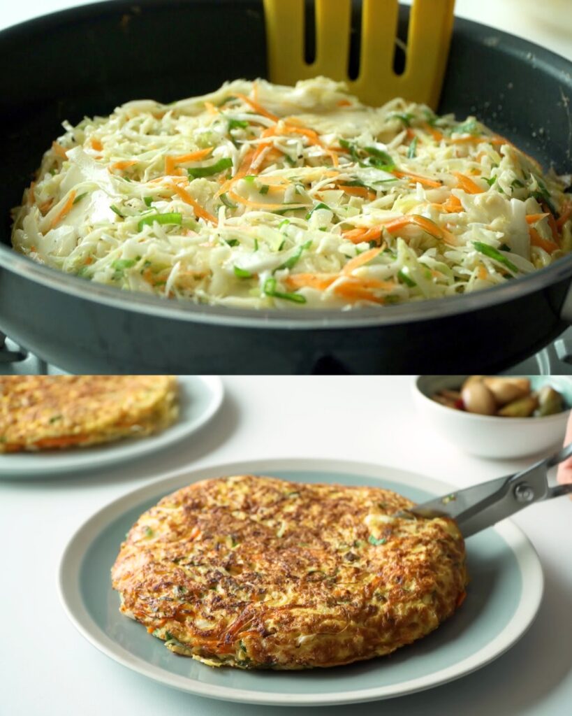 Simple & Quick Healthy Korean Vegetable Pancake Recipe