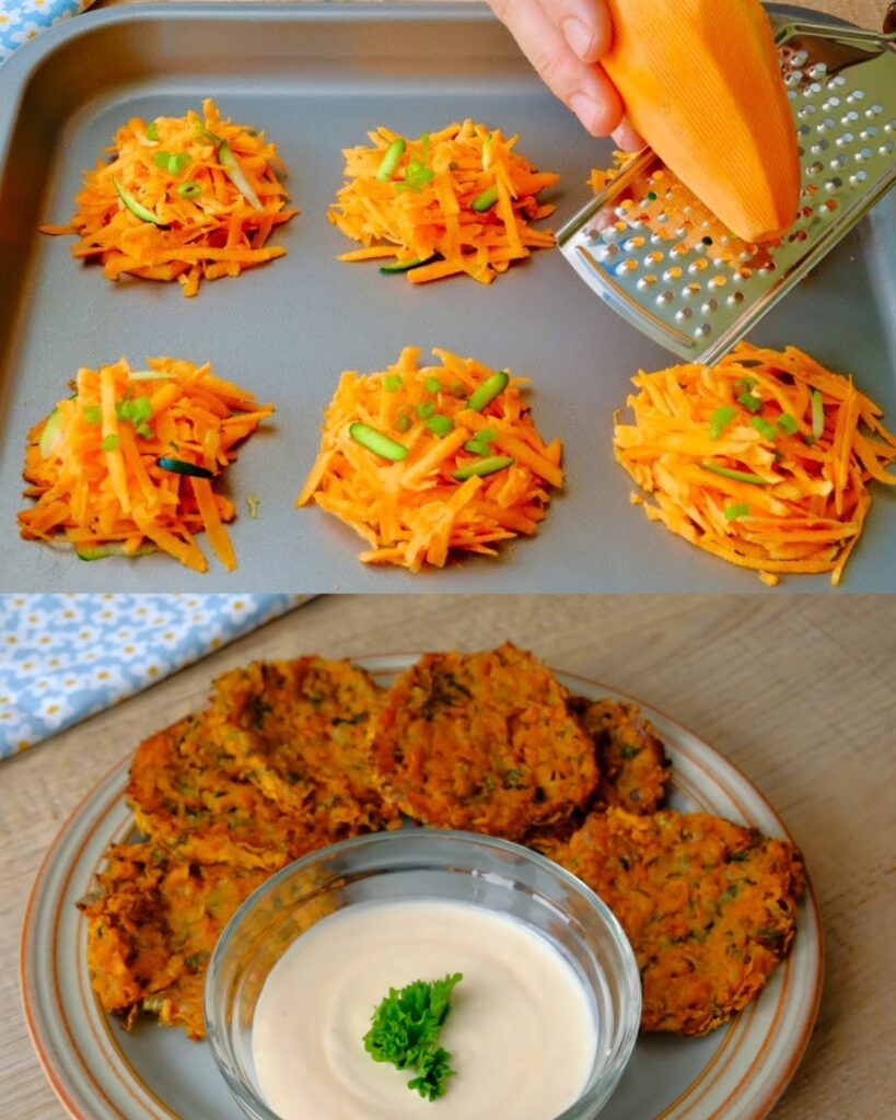 Sweet Potato Hash Browns with Spicy Yogurt Dipping Sauce