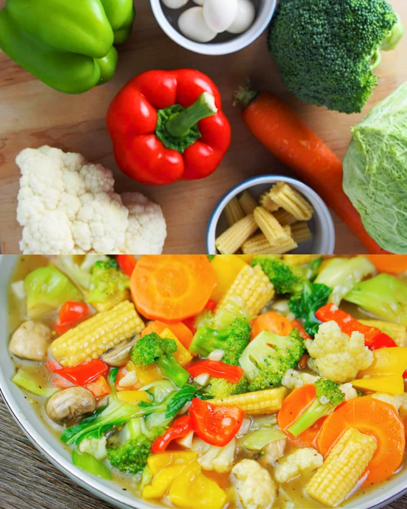 Vegetable Chop Suey | Restaurant Style Perfect Chop Suey Recipe finished dish