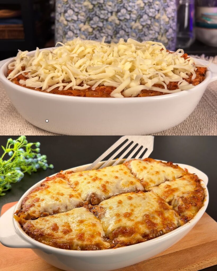 Tuna and Potato Casserole Delight finished dish