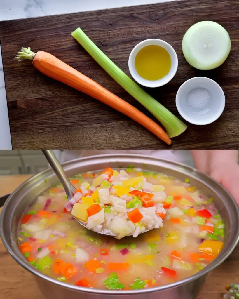 Hearty Vegetable and Rice Soup