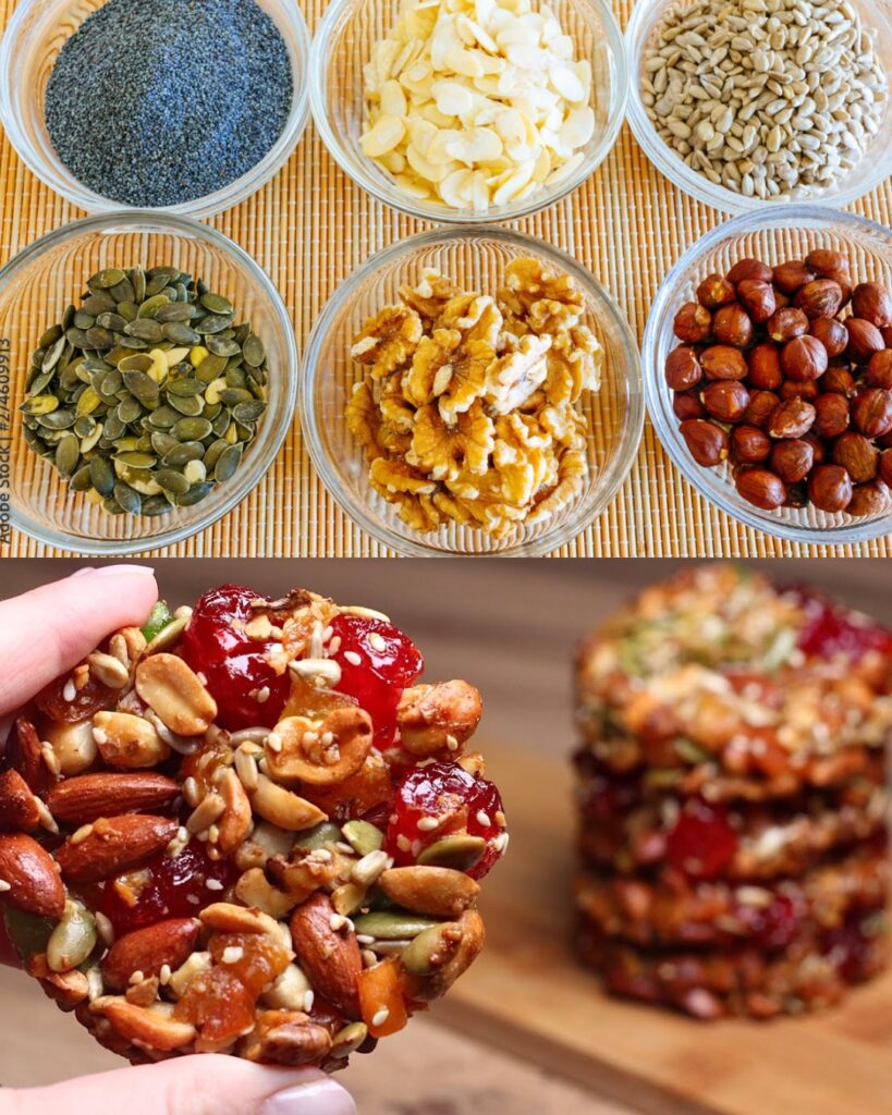Healthy No-Sugar Nut and Fruit Cookies finished dish