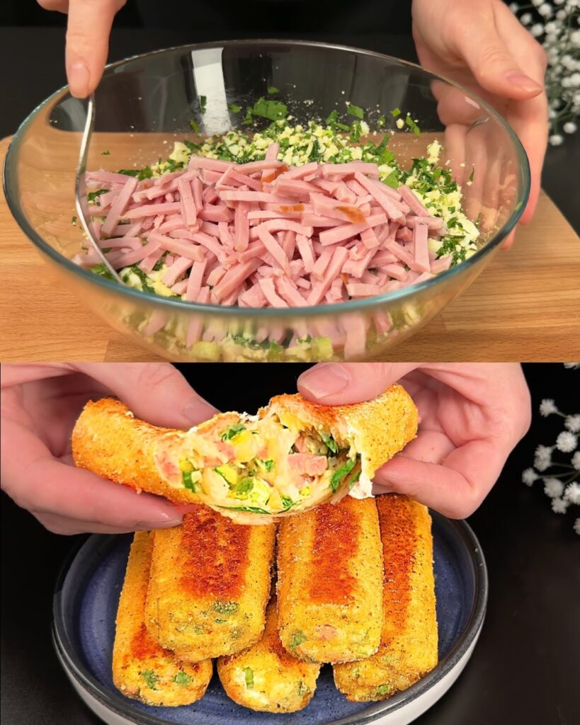 Juicy Rolls finished dish