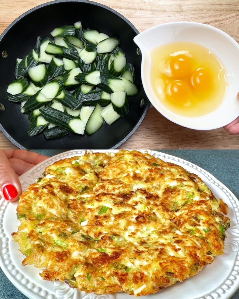 Egg, Cucumber, and Mozzarella Recipe