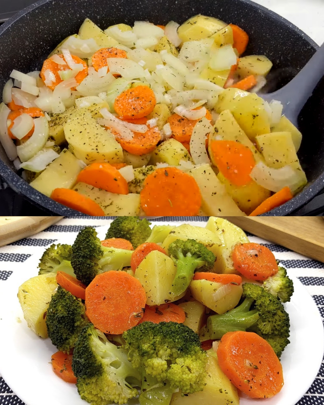 Roasted Broccoli and Potatoes