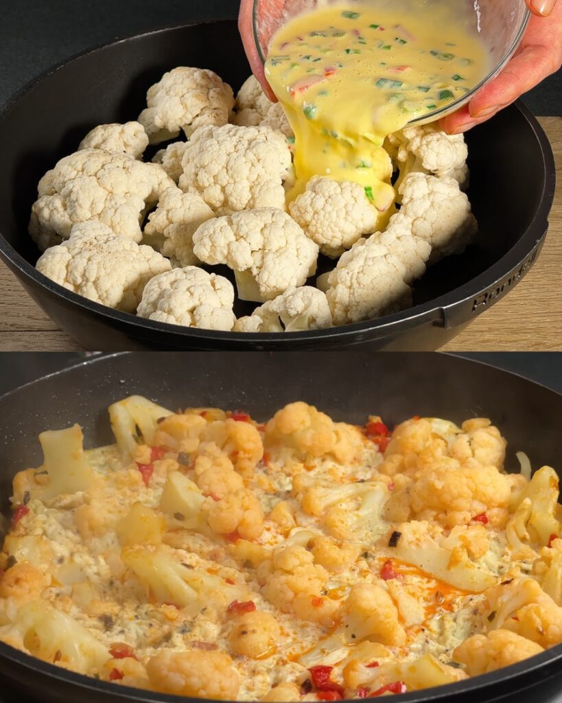 A Taste of Tradition: Grandma’s Delicious Cauliflower with Eggs pen_spark finished dish