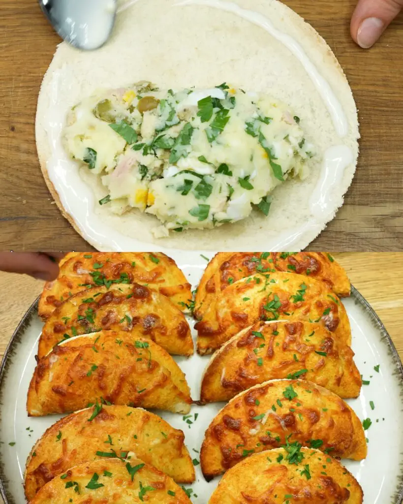Tuna and Potato Stuffed Bread Rolls Recipe