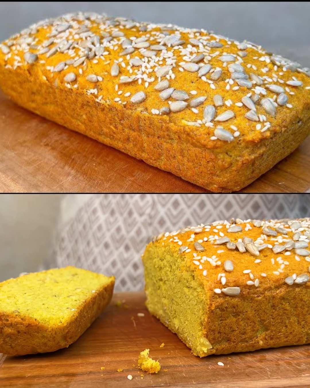 Grandma's Hearty Lentil Oat Bread with Refreshing Yogurt Sauce