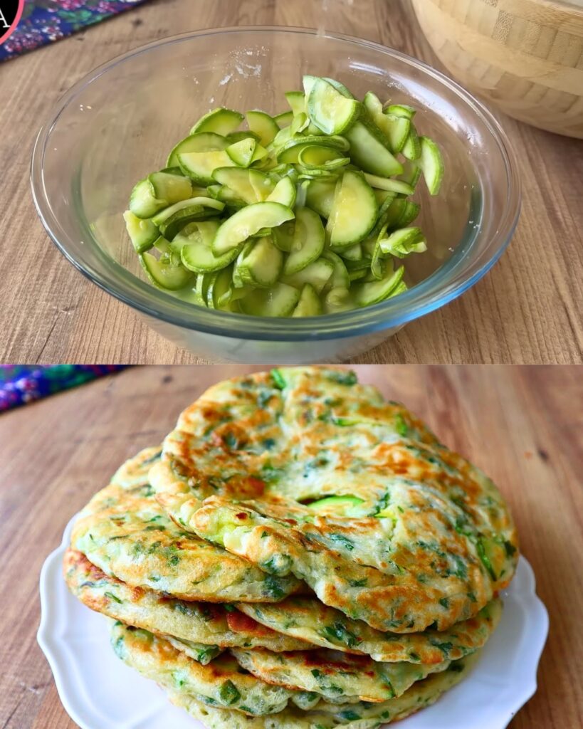 The Vegetarian Superstar: Incredibly Easy Zucchini Pancakes  pen_spark finished dish