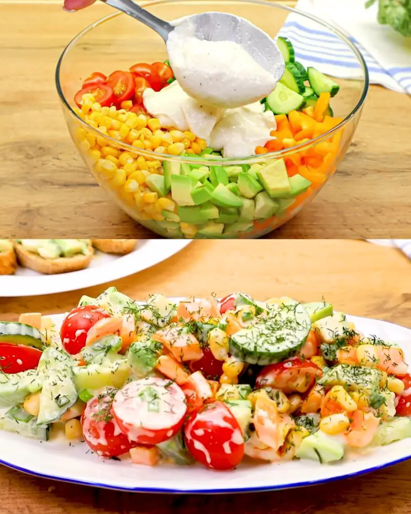 Avocado Tomato Salad and Avocado Egg Sandwiches