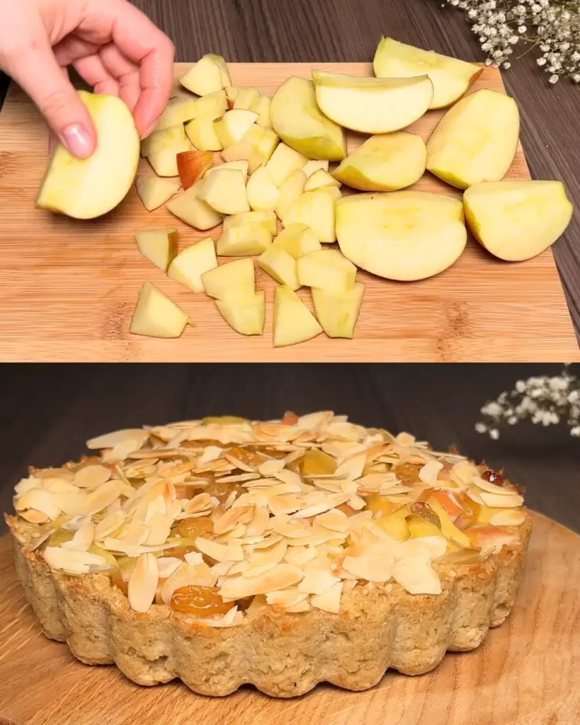 Apple Oat Crust Tart