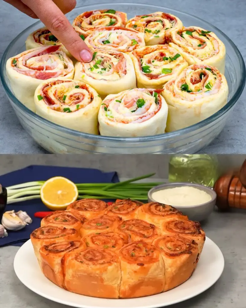 Bacon and Parmesan Puff Pastry Snails