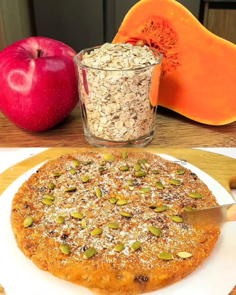 Baked Pumpkin Apple Oatmeal