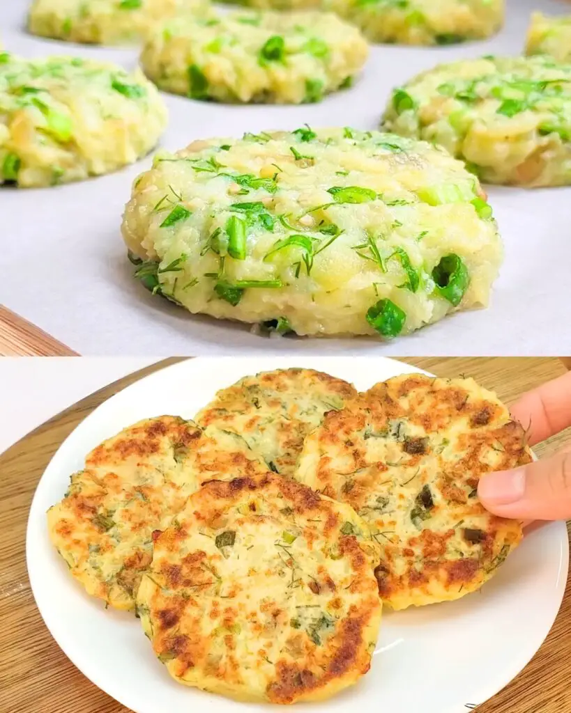 Potato Cakes with Yogurt Sauce