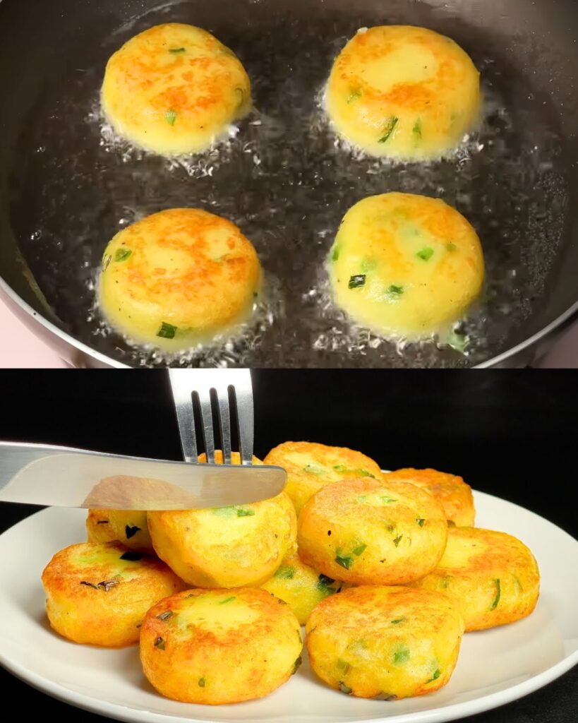 Crispy Baked Potato Patties