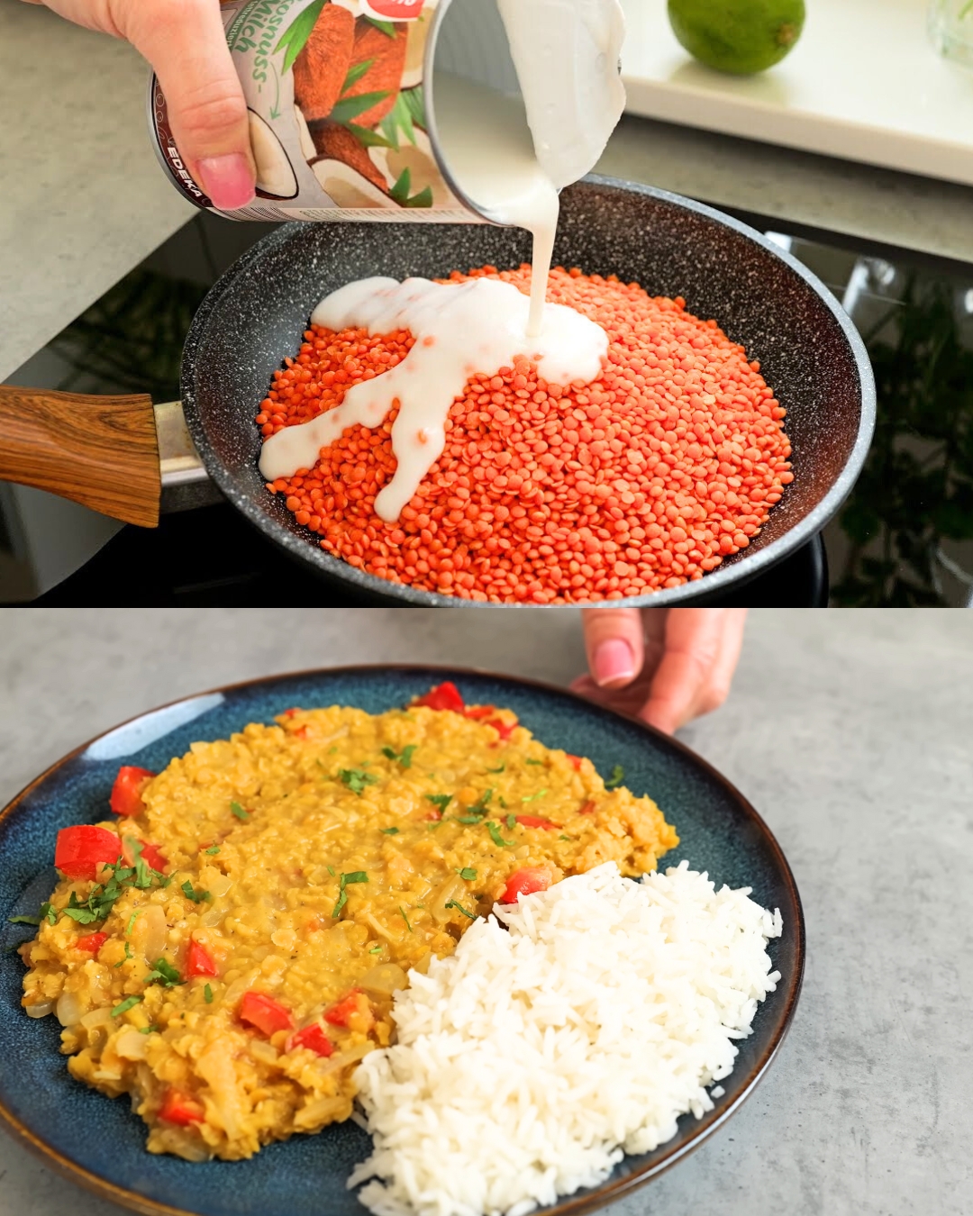Creamy Red Lentil and Coconut Curry