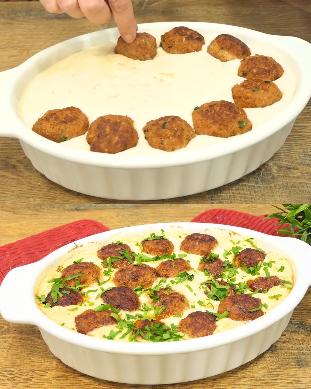 Savory Meatballs in Creamy Sauce