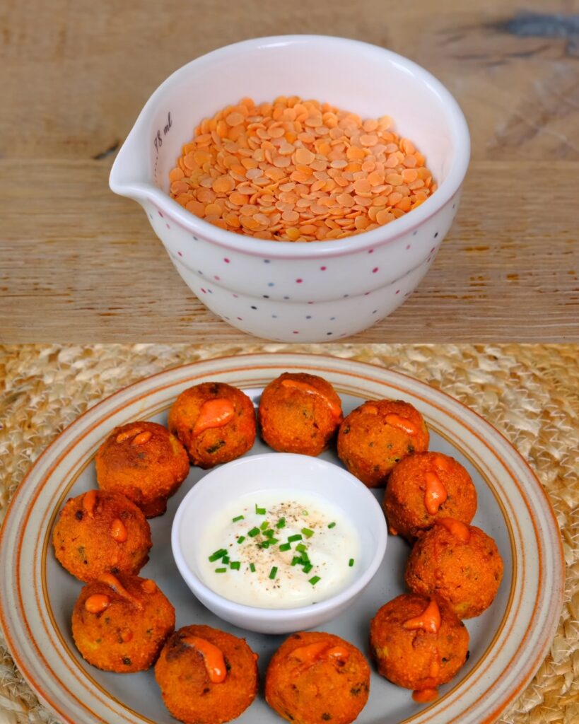 Vegan Lentil Patties with Buffalo Sauce