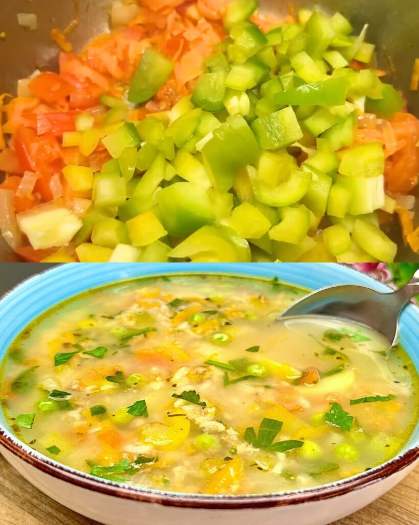 Hearty Tuna Vegetable Soup finished dish