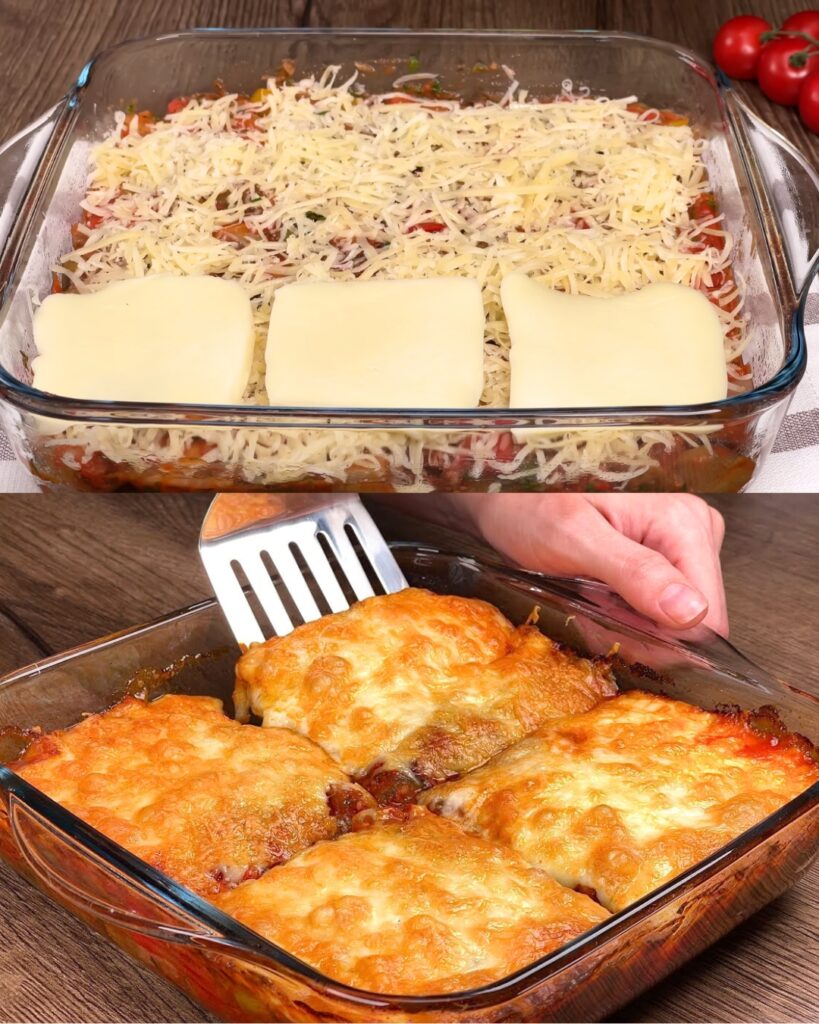 Cheesy Eggplant Gratin: A Hearty and Flavorful Vegetarian Bake finished dish
