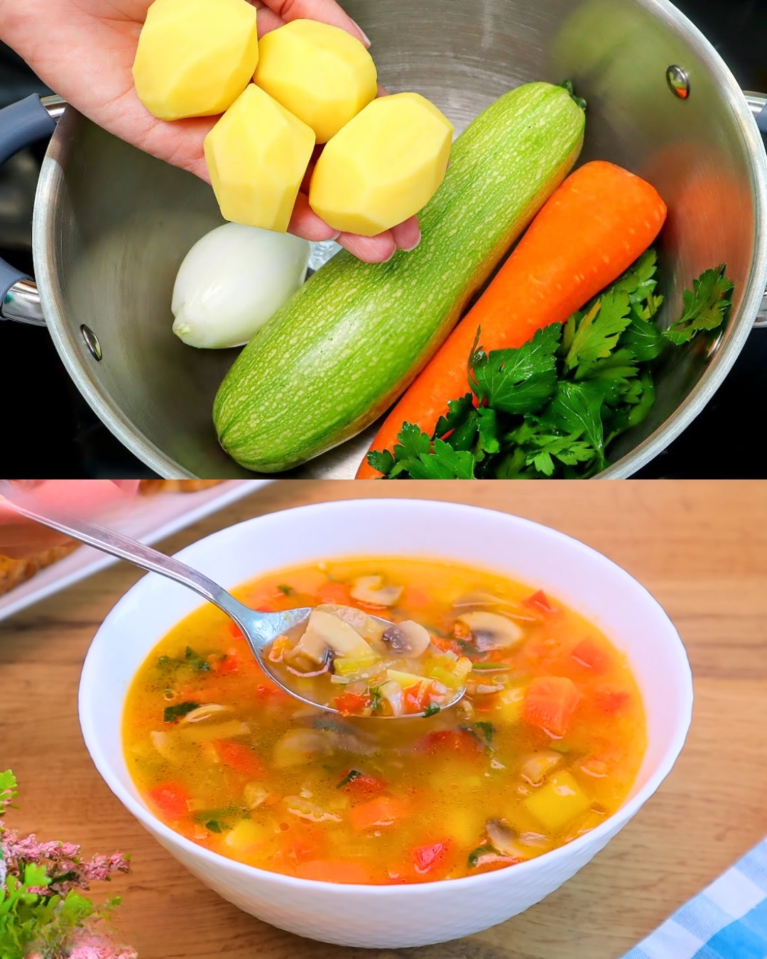 Quick and Healthy Weight Loss Vegetable Soup - Greenku Recipes