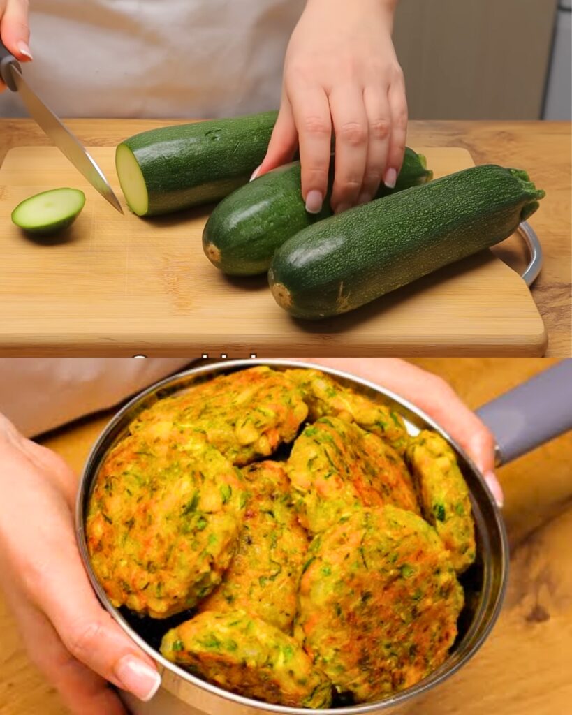 Grandma's Vegetable Cutlets with Salted Cucumber Sauce