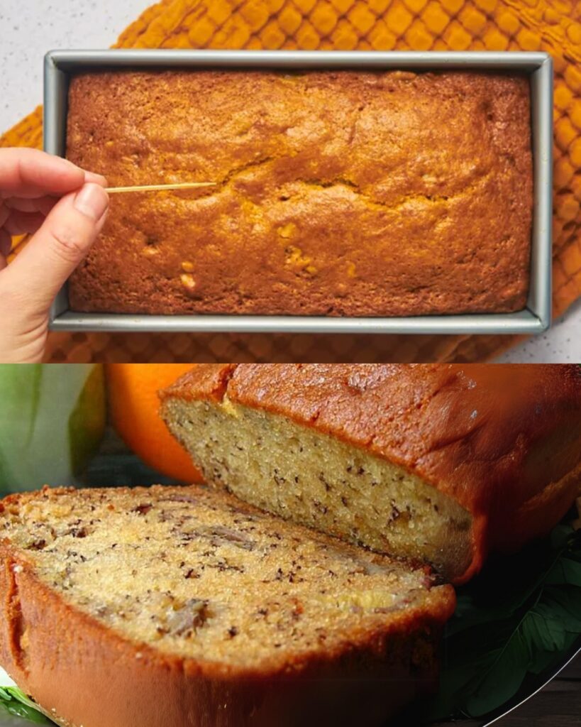 Classic Banana Bread finished dish