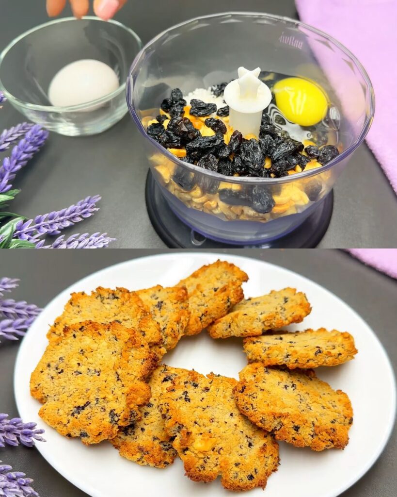 Gluten-Free Coconut and Peanut Cookies finished dish
