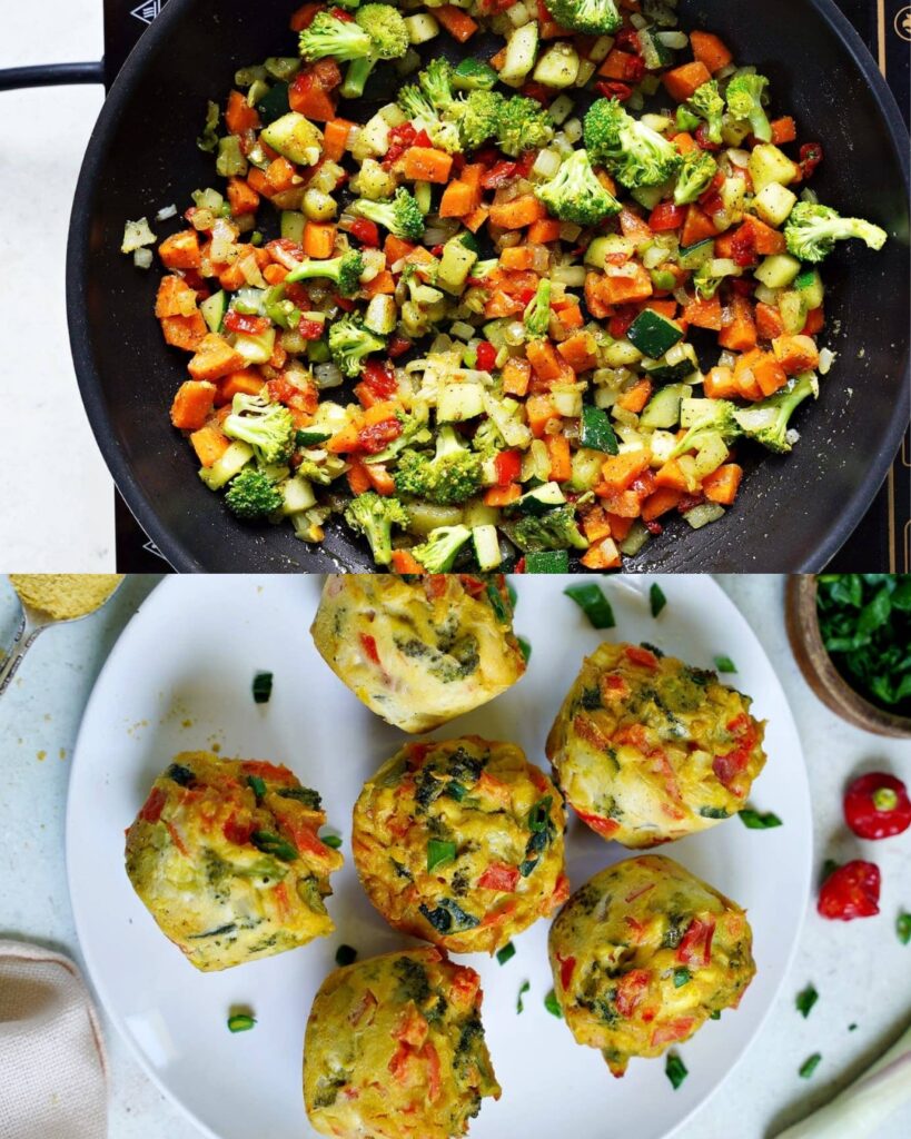 Veggie Muffins (No Egg)