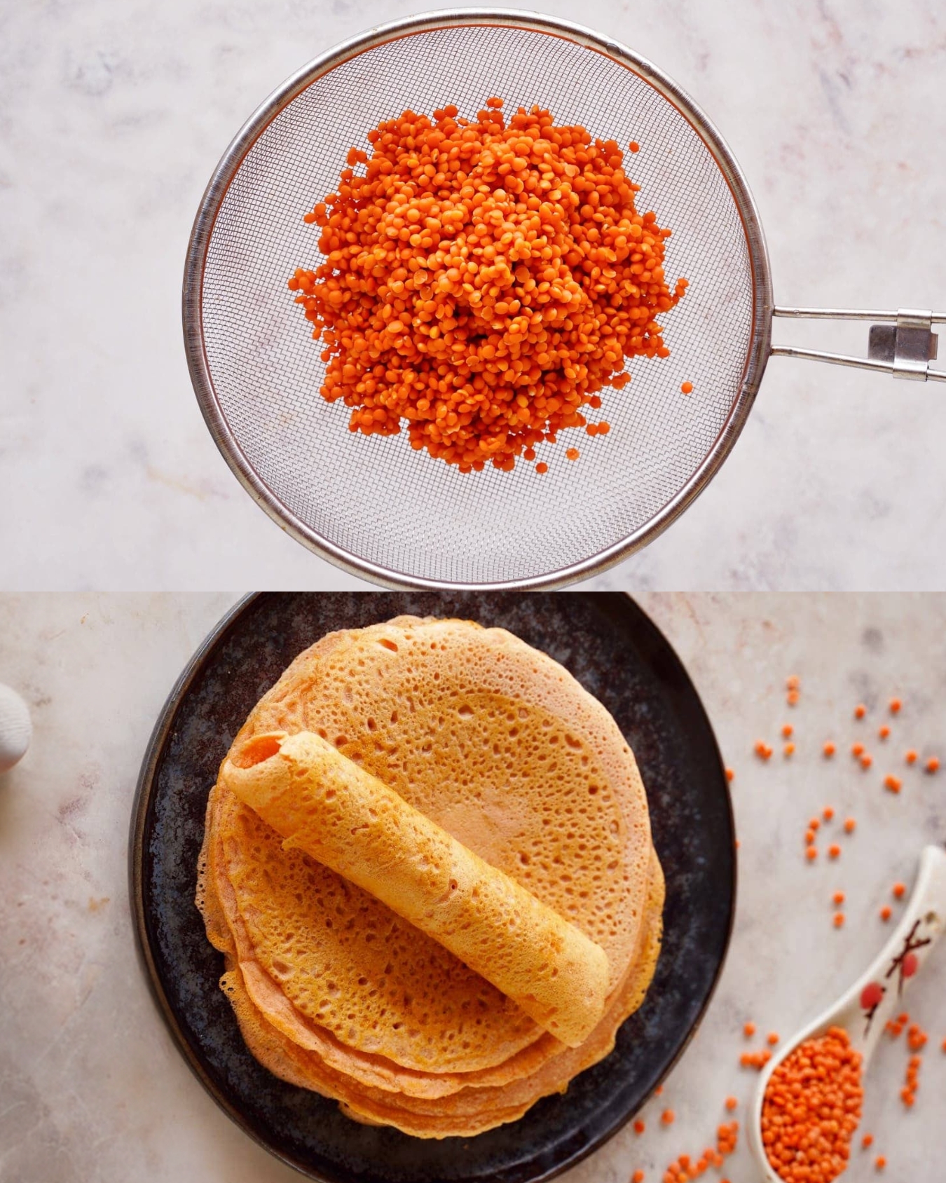Red Lentil Wraps