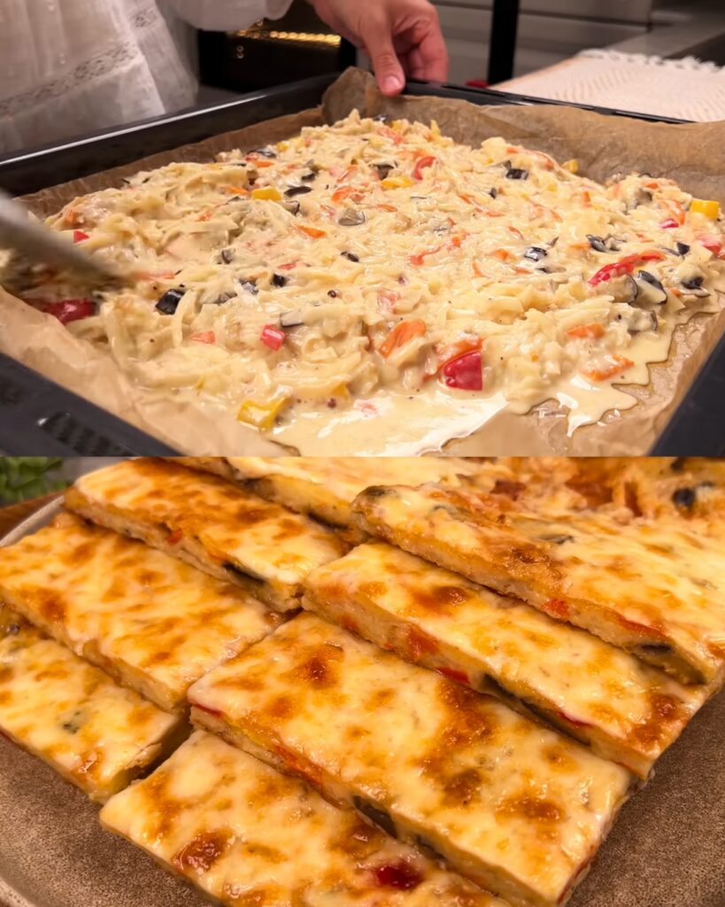 Vegetable and Potato Bake with Cheese finished dish
