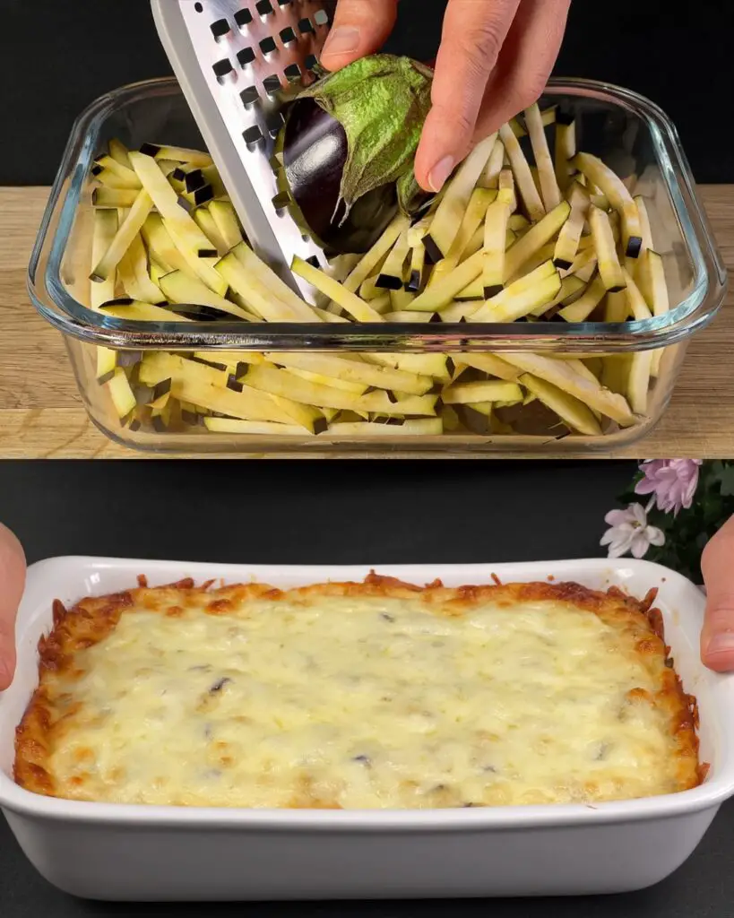 Savory Eggplant and Mushroom Bake