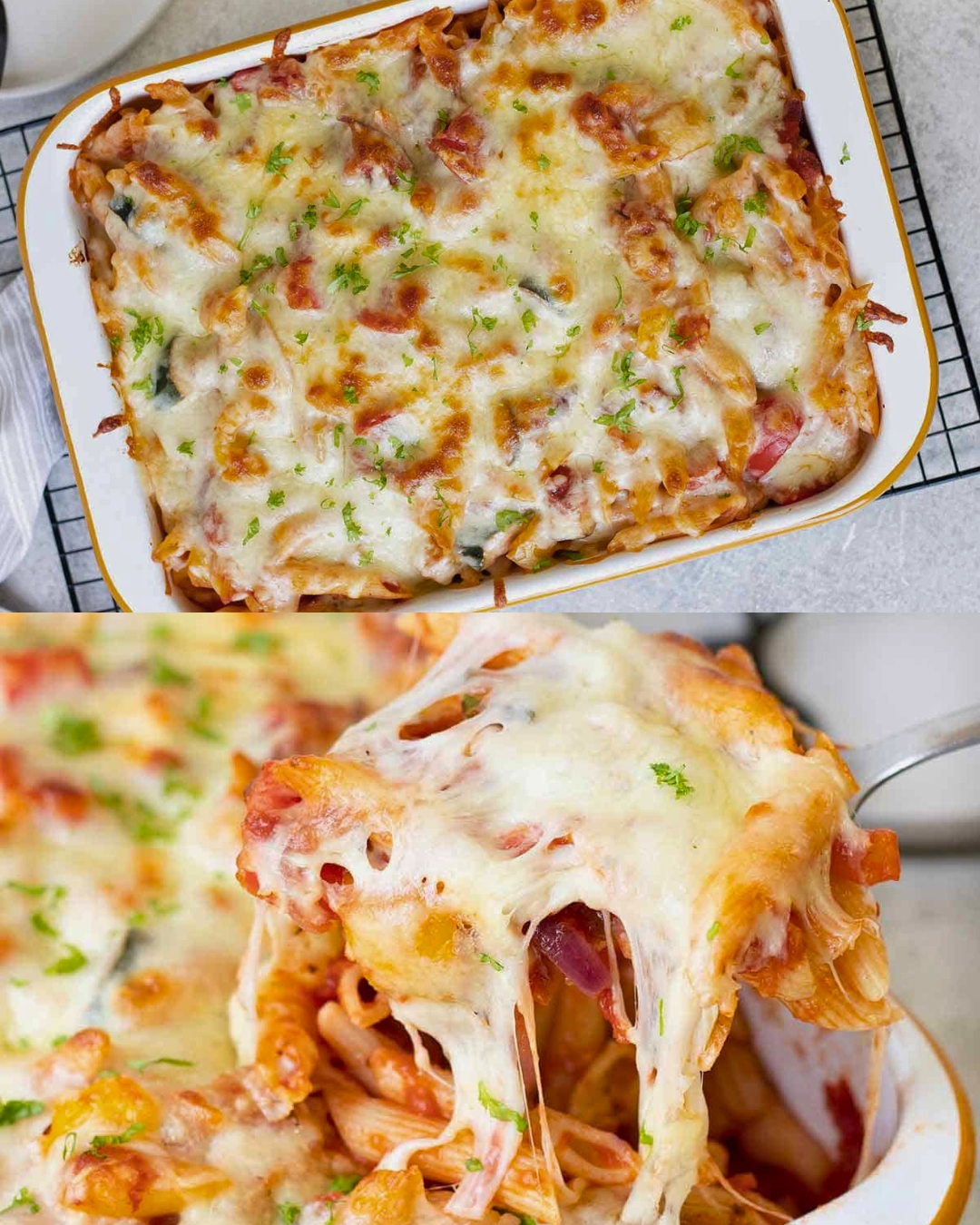 Creamy Vegetable Pasta Bake
