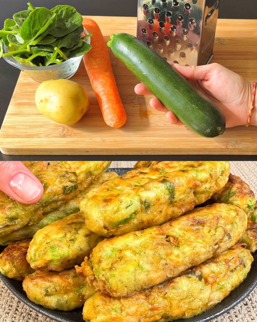 Vegetable and Spinach Rolls finished dish