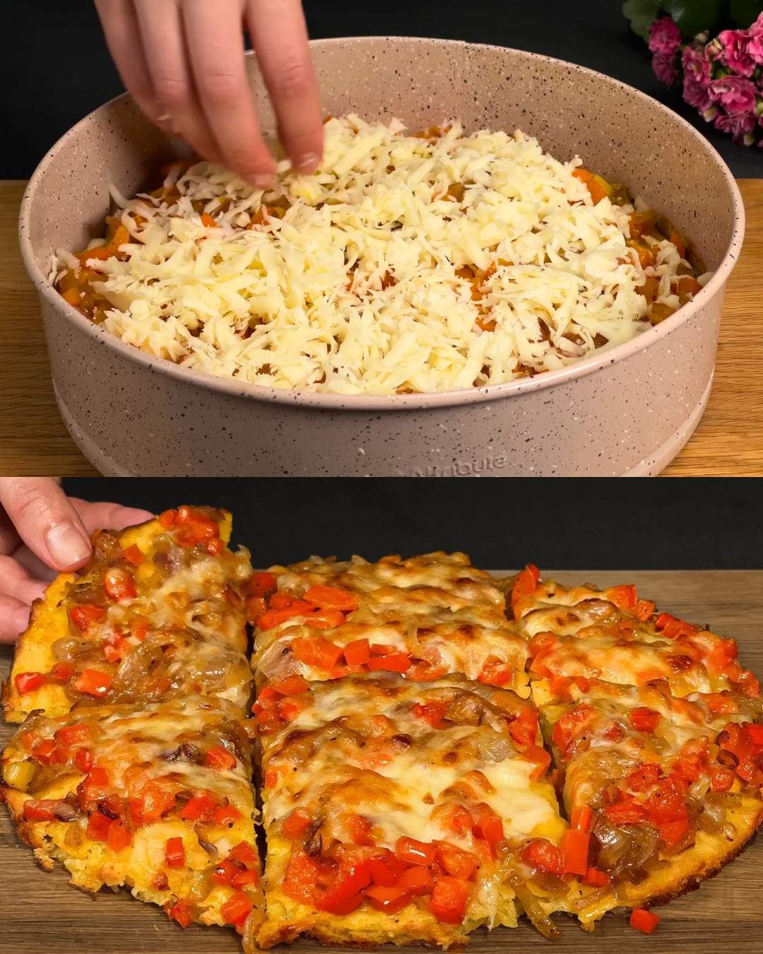 Savory Potato and Vegetable Pizza