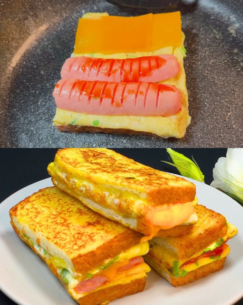 This Breakfast Recipe Surprised Everyone! The Most Delicious Egg Toast in 10 Minutes!