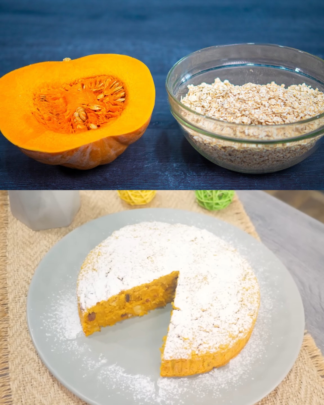 Oatmeal Pumpkin Cake