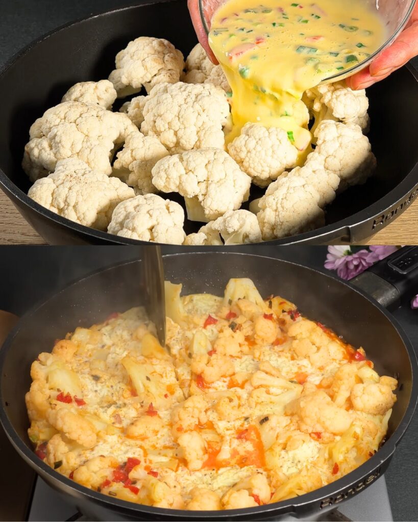 Grandma’s Scrumptious Cauliflower Scramble: A Delightful Twist on a Classic finished dish