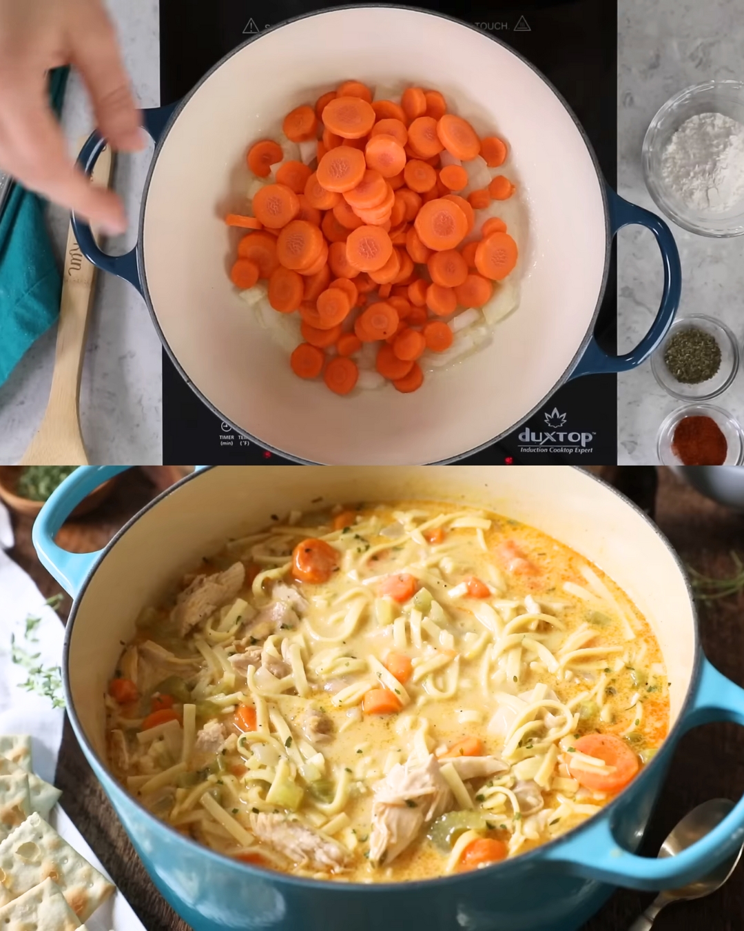 The Ultimate Comfort Food: Creamy Chicken Noodle Soup for Cozy Nights
