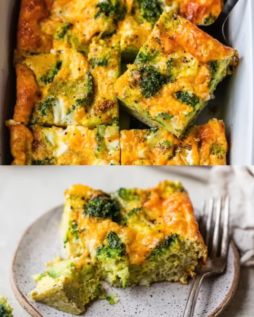 Power Up Your Mornings: Healthy Broccoli and Cheese Breakfast Casserole pen_spark