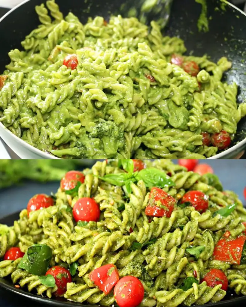 Pasta in Pesto Sauce - How To Make Pesto Pasta | Creamy Pesto Pasta