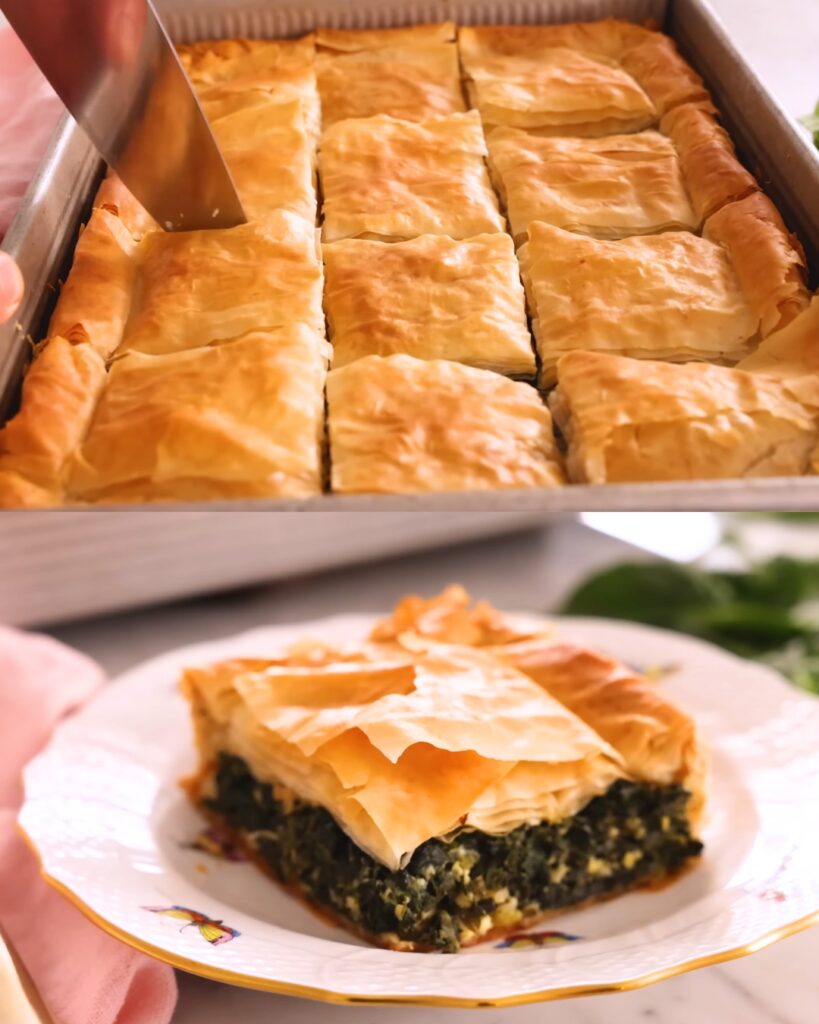 Authentic Greek Spanakopita