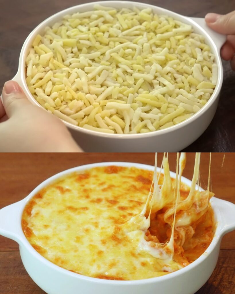 One-Pan Wonder: Baked Pasta with Creamy Tomato Sauce and Chicken